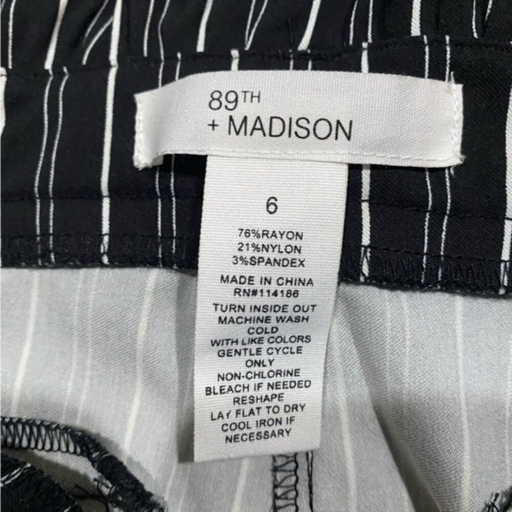Womens Classic stripe dress pants